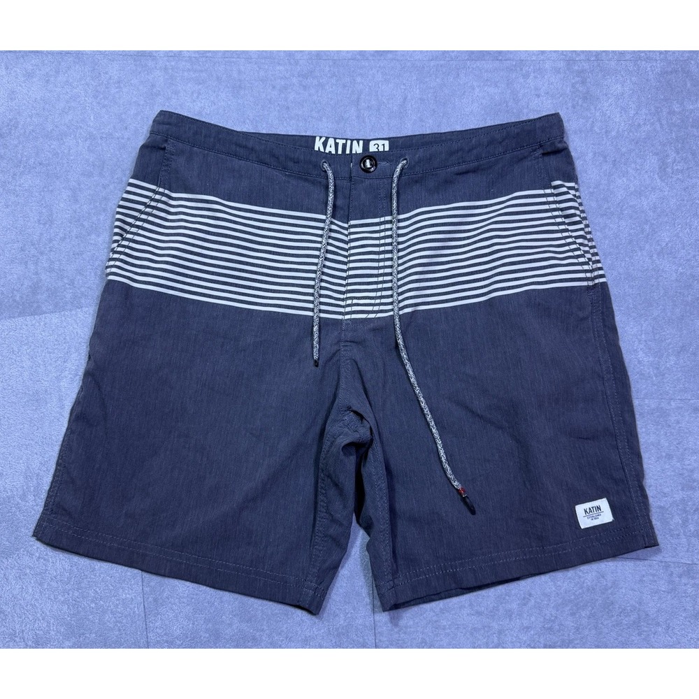 Katin Shorts Mens 31 Boardshort Drawstring Outdoor Beach Active Performance